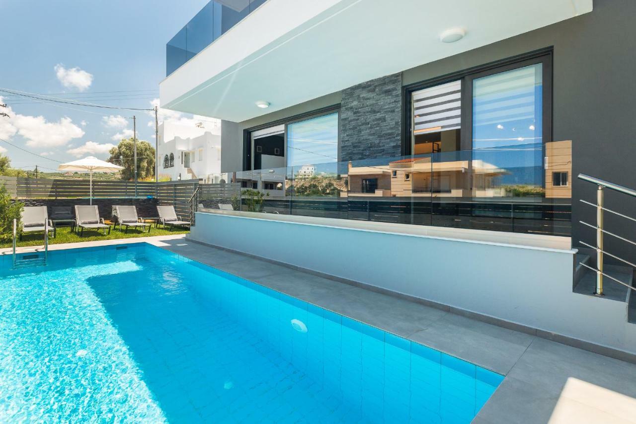 Nisos Villa, Pool & Heated Spawhirlpool, Walking To Beach, By Thinkvilla Sfáka 외부 사진