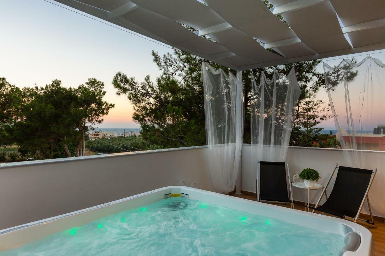 Nisos Villa, Pool & Heated Spawhirlpool, Walking To Beach, By Thinkvilla Sfáka 외부 사진